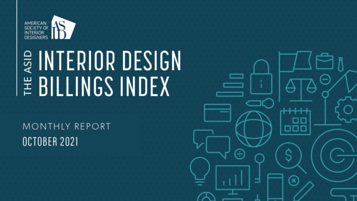 ASID Interior Design Billings Index (IDBI) October 2021 